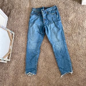 J Crew 9 inch High Rise Skinny Jeans